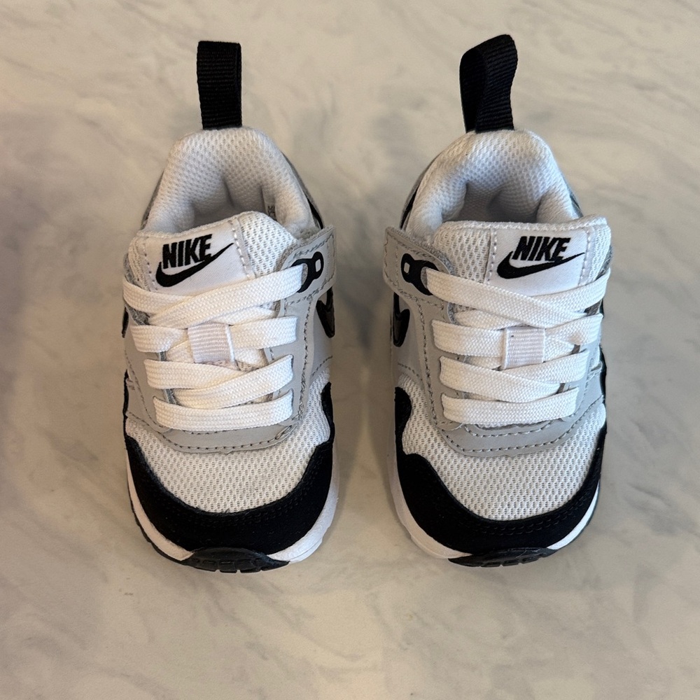 Nike Kids' White and Black Sneakers